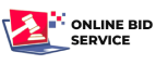 Online Bid Service Wide Logo Black png